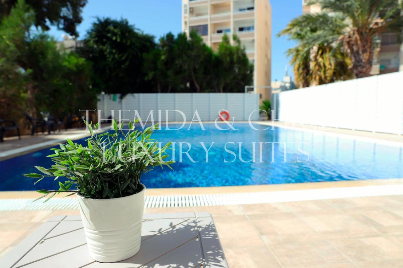 Luxury Penthouse 1Br-Seafront-Seasonal Pool-Central Larnaca Exteriér fotografie