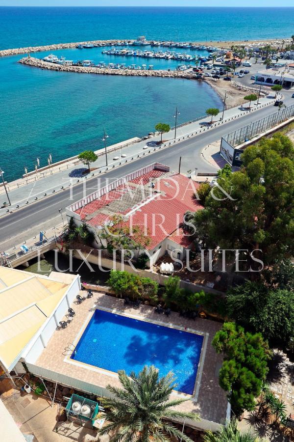 Luxury Penthouse 1Br-Seafront-Seasonal Pool-Central Larnaca Exteriér fotografie