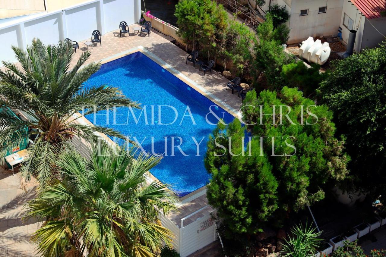 Luxury Penthouse 1Br-Seafront-Seasonal Pool-Central Larnaca Exteriér fotografie