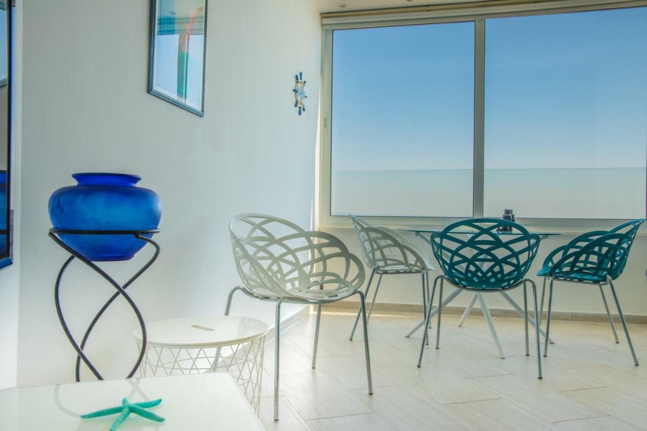 Luxury Penthouse 1Br-Seafront-Seasonal Pool-Central Larnaca Exteriér fotografie